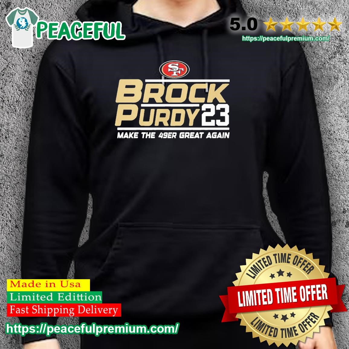 Brock Purdy 23 Make The San Francisco 49ers Great Again Shirt, hoodie,  sweater, long sleeve and tank top