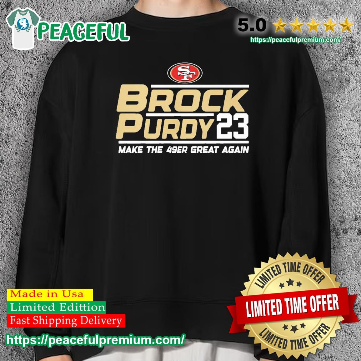 49ers brock purdy shirt