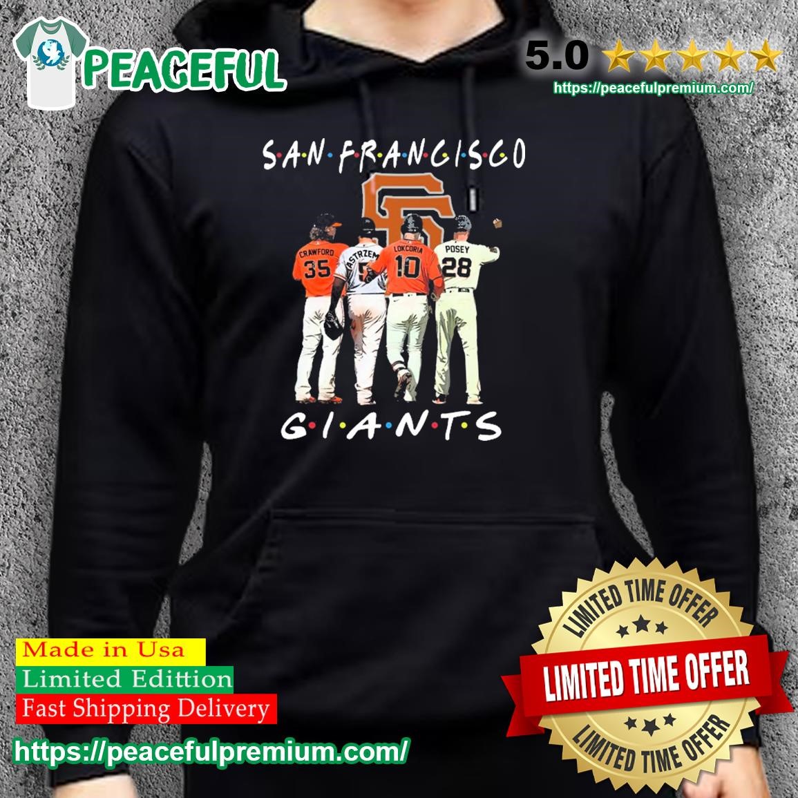 San Francisco Giants Friends Shirt Limited