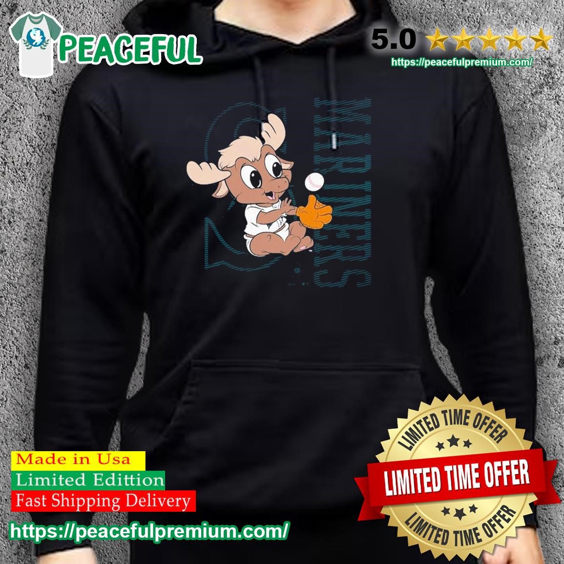 Seattle Mariners Mascot Mariner Moose Shirt, hoodie, sweater, long sleeve  and tank top