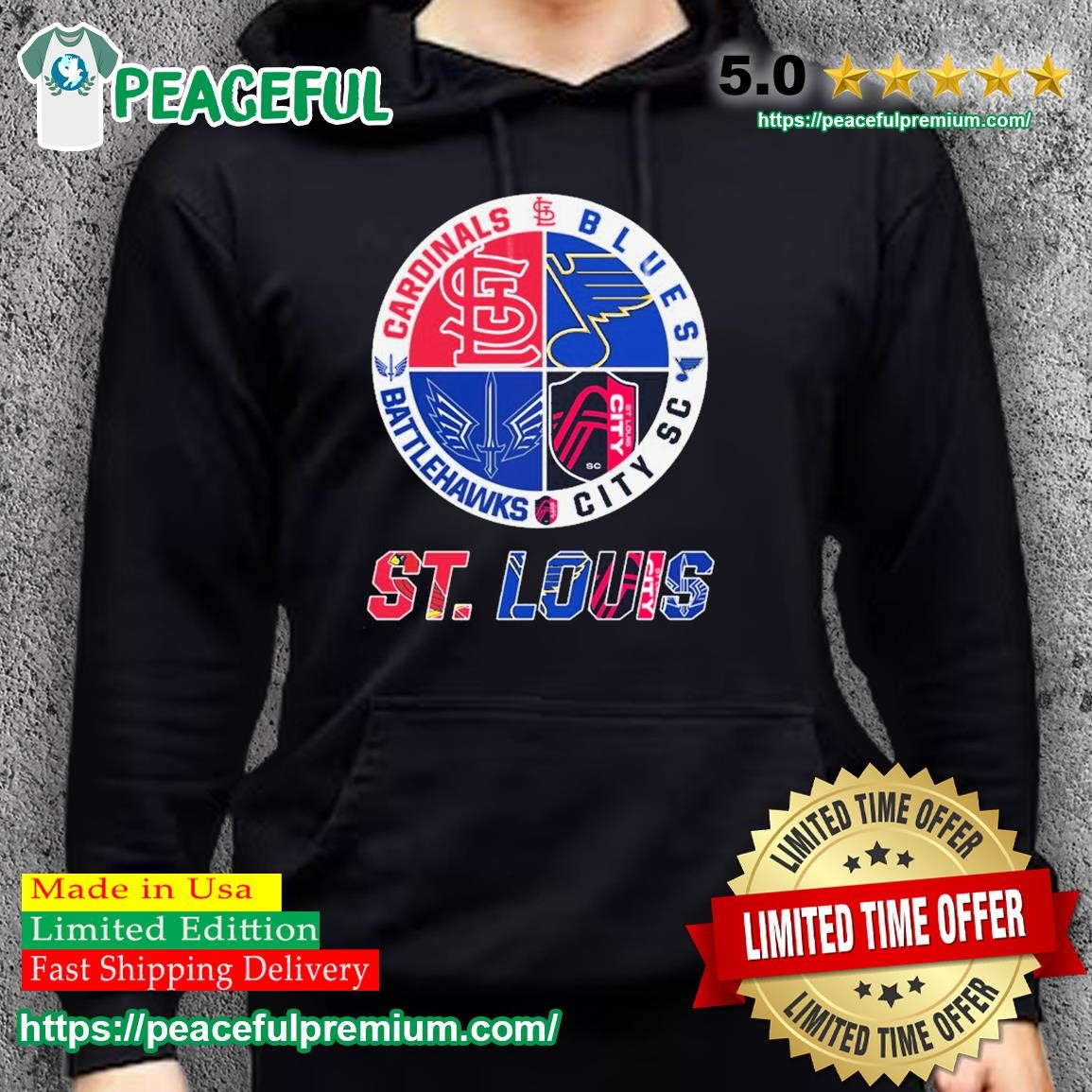 ST Louis Cardinals City SC And Blues T Shirt, hoodie, sweater, long sleeve  and tank top