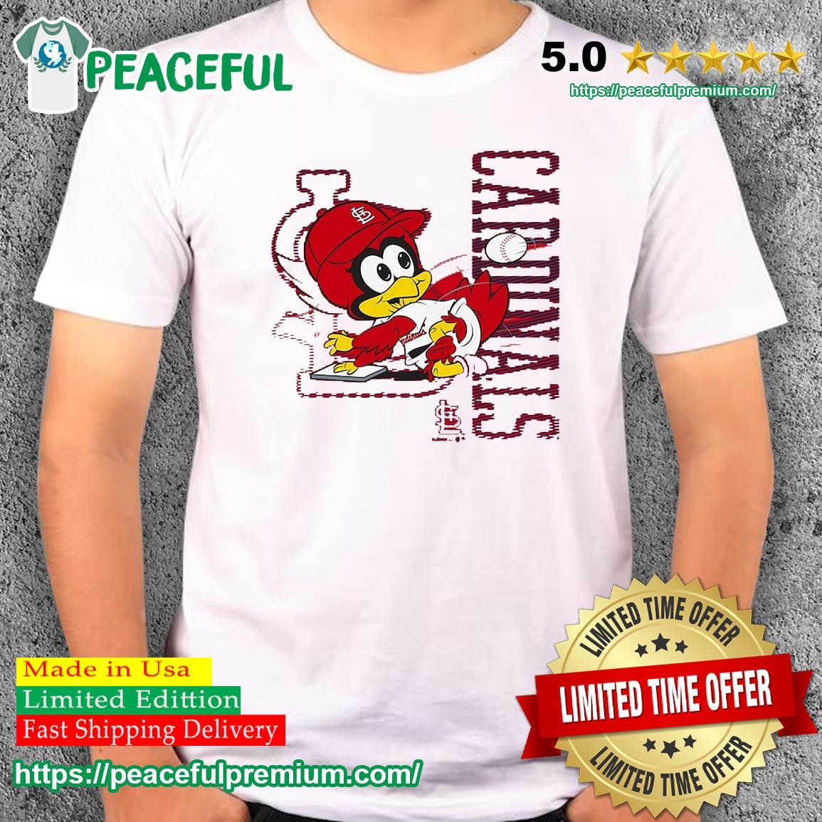 St. Louis Cardinals Mascot Fredbird Shirt, hoodie, sweater, long sleeve and  tank top