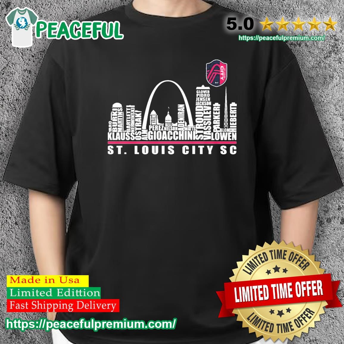 St Louis City SC skyline 2023 shirt, hoodie, longsleeve, sweatshirt, v-neck  tee