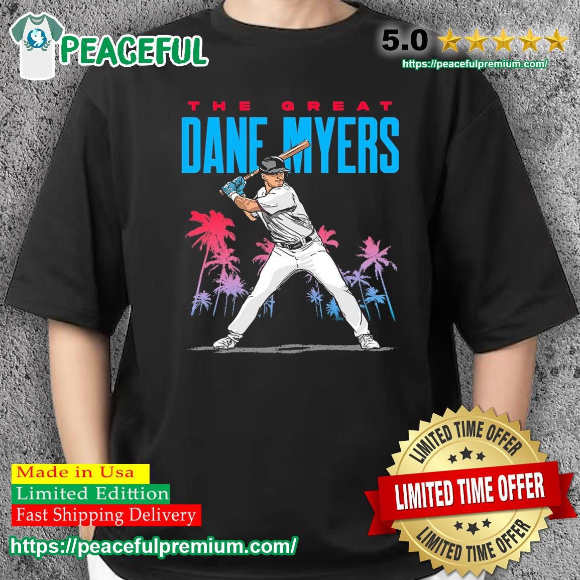 The great Dane Myers Miami Marlins baseball shirt, hoodie, sweater and  v-neck t-shirt