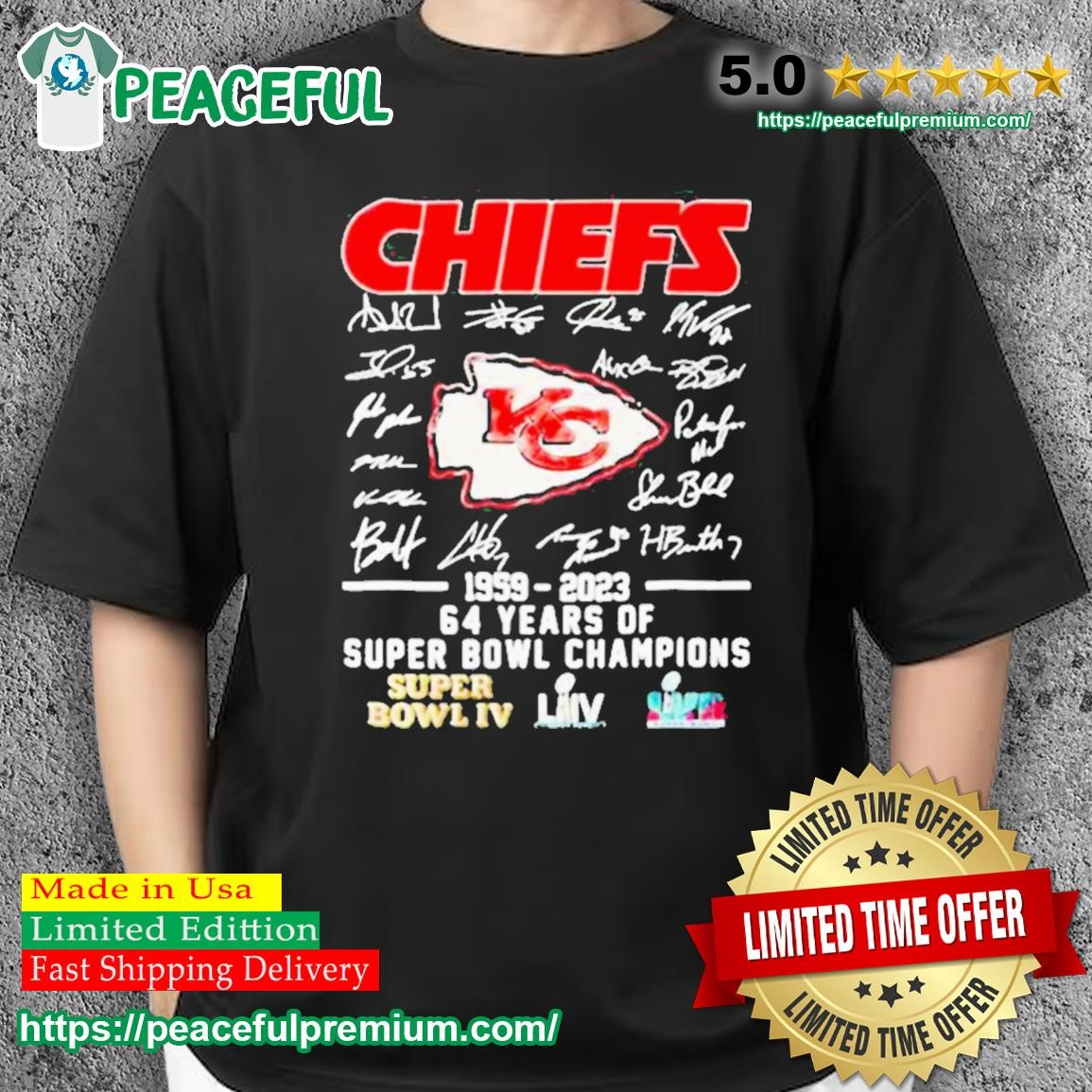 Best Chiefs Super Bowl Merch (2023): Chiefs Champions Merch on