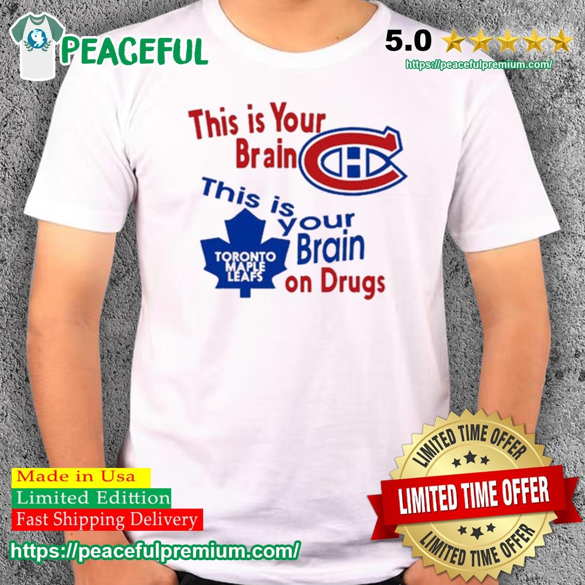 This Is Your Brain Montreal Canadiens Toronto Maple Leafs On Drugs