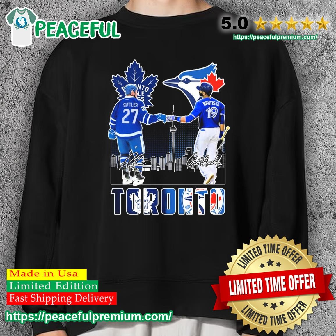 Nice darryl Sittler and José Bautista Toronto sports team shirt, hoodie,  sweater, long sleeve and tank top