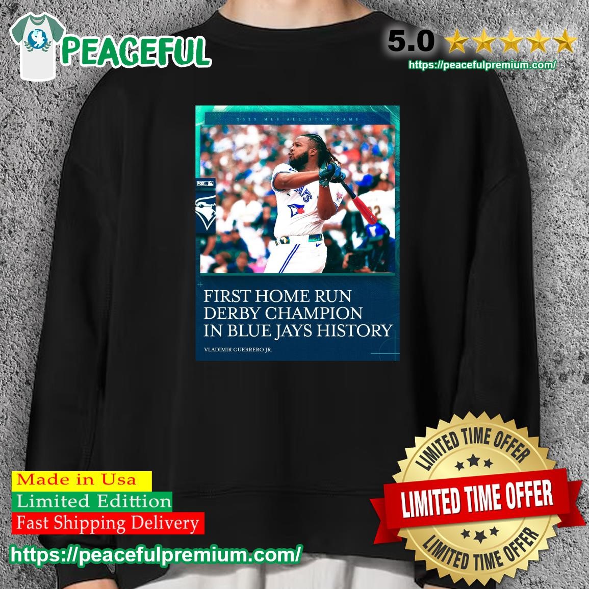 Vlad guerrero jr 2023 home run derby champion mlb all star game shirt,  hoodie, sweater, long sleeve and tank top