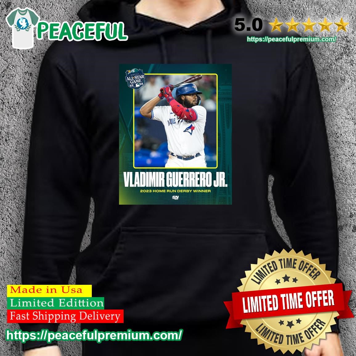 Vladimir Guerrero Jr. Toronto Blue Jays All Star Game 2023 shirt, hoodie,  sweater, long sleeve and tank top