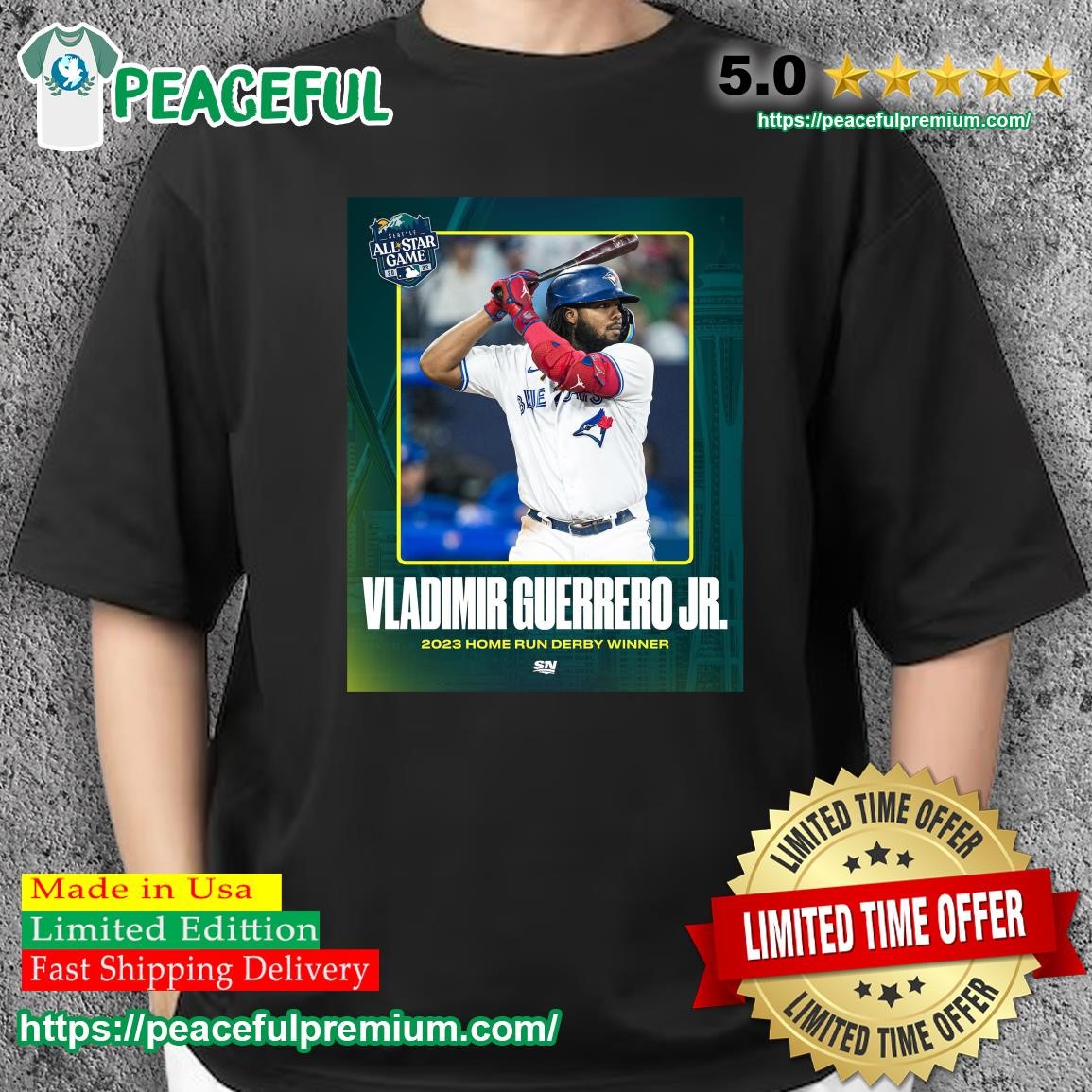 Vladimir Guerrero Jr Home Run Derby 2023 shirt, hoodie, sweater