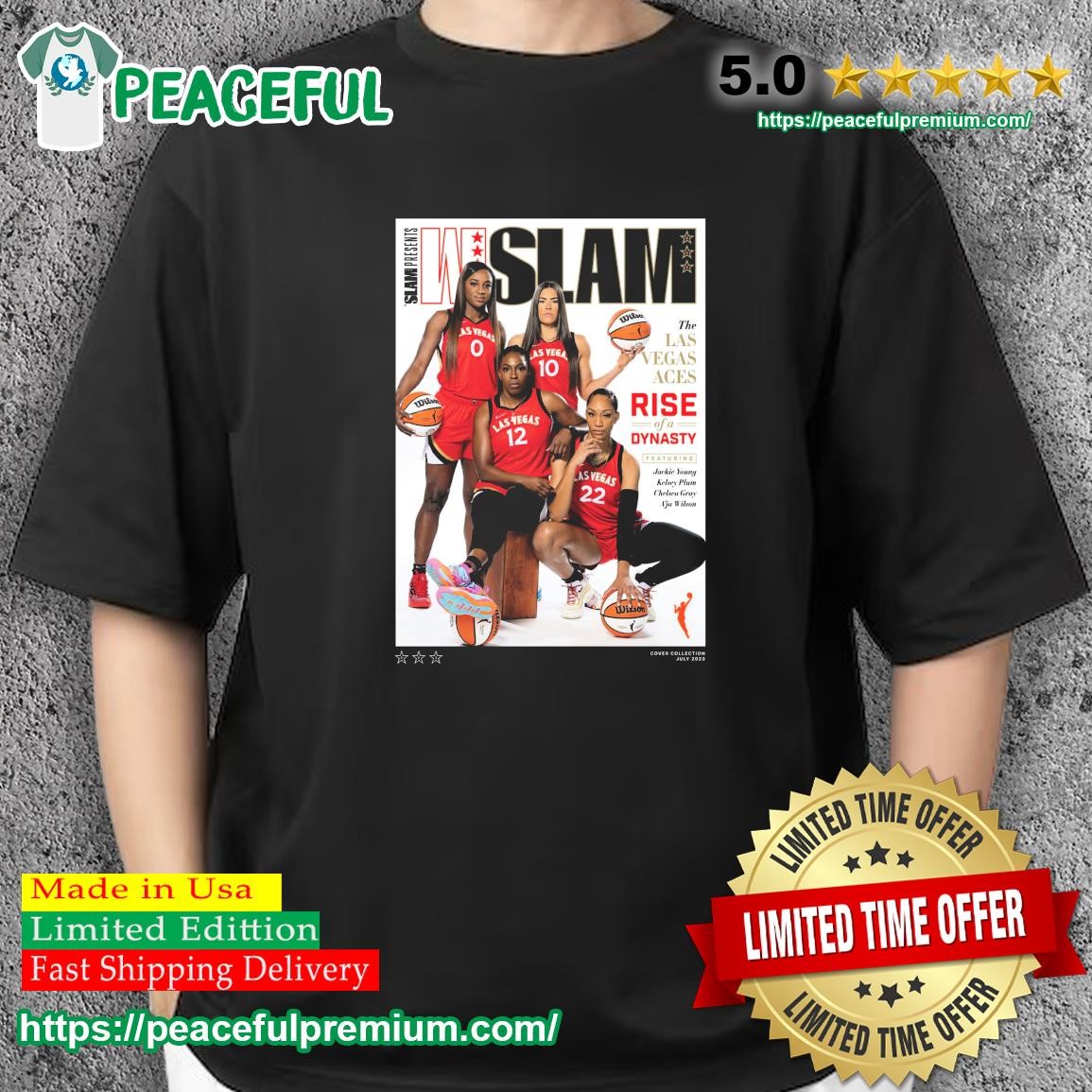 WSLAM The Las Vegas Aces Rise Of Dynasty Shirt, hoodie, sweater