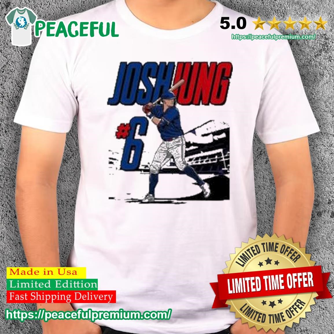 Design josh jung #6 Texas rangers shirt, hoodie, sweater, long sleeve and  tank top