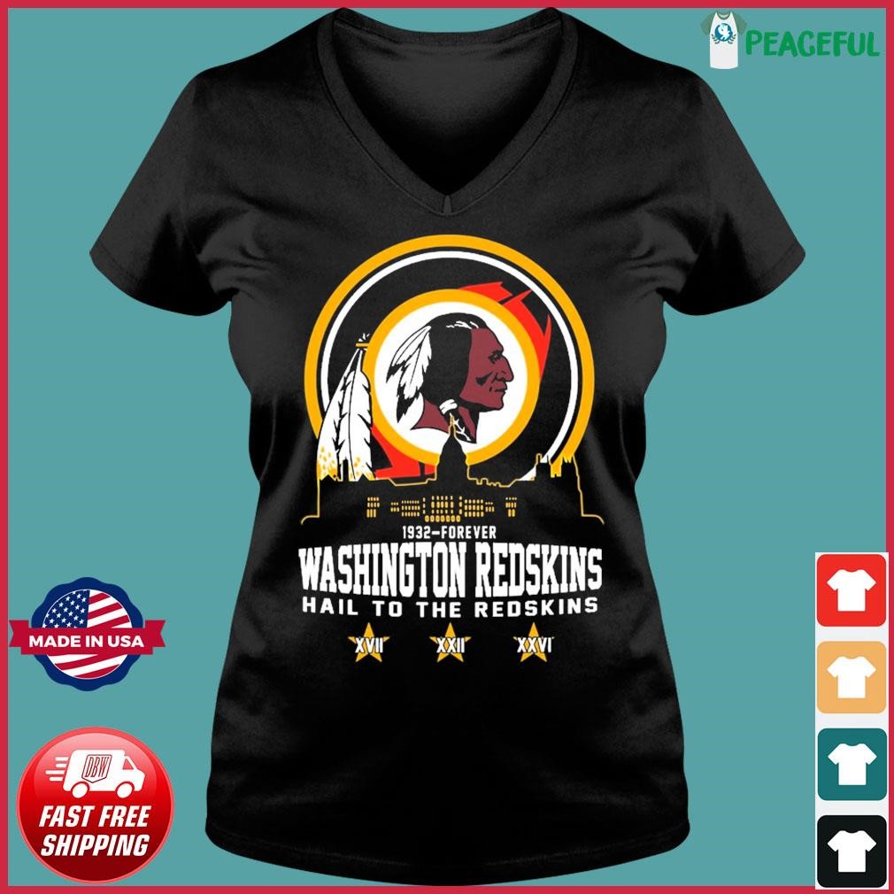 Washington Redskins 1932-Forever Hail To The Redskins Shirt