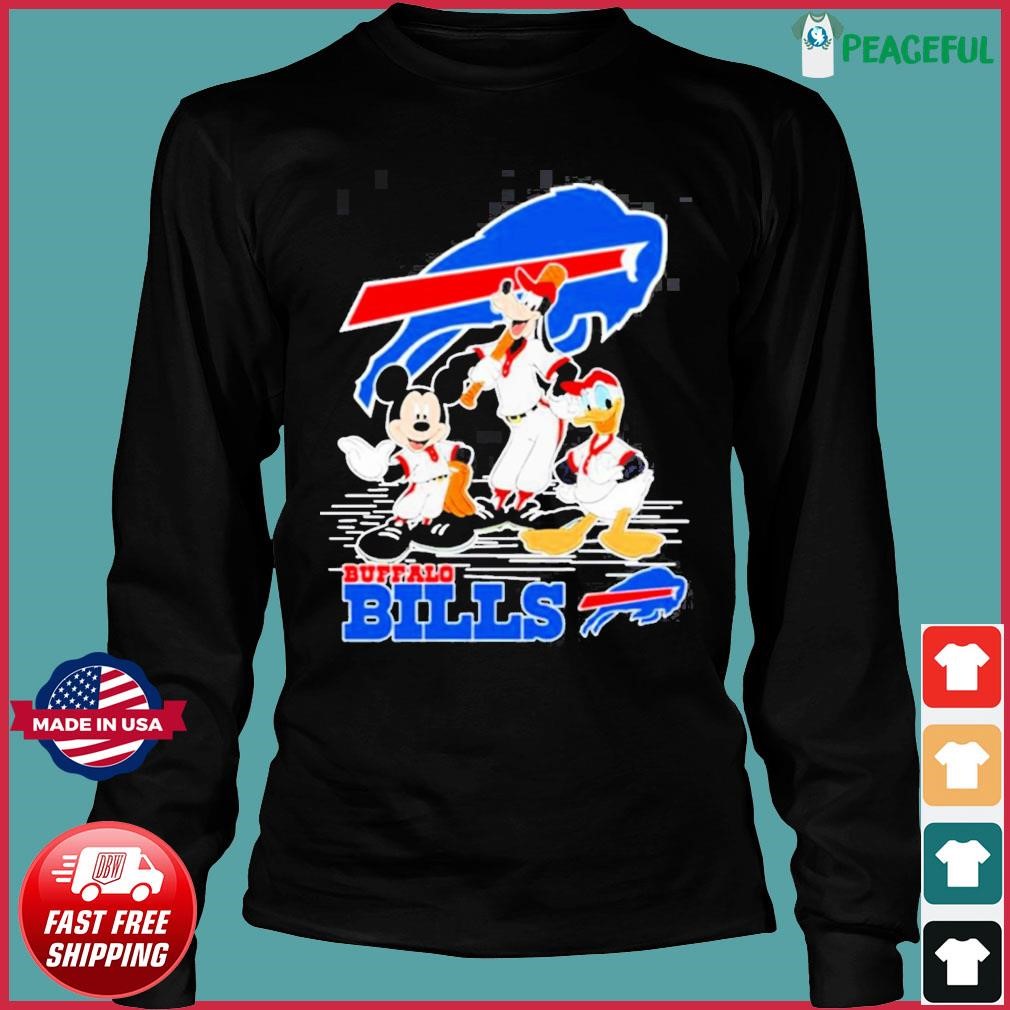 Mickey Mouse Cartoon Characters Buffalo Bills Baseball 2023 Shirt - Teespix  - Store Fashion LLC