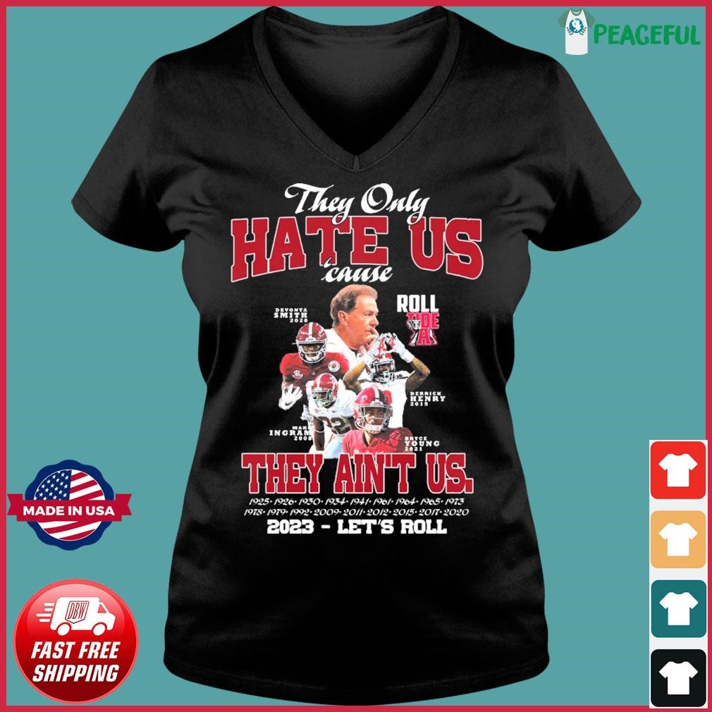 Dallas Cowboys they only hate us 'cause they ain't us shirt and hoodie