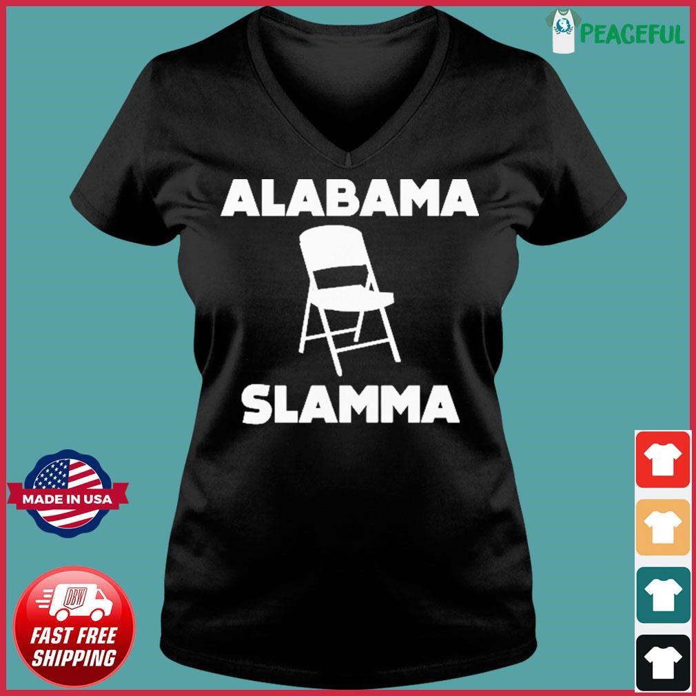 Alabama Slamma Montgomery Riverboat Brawl 2023 Shirt Ladies V-neck Tee.jpg