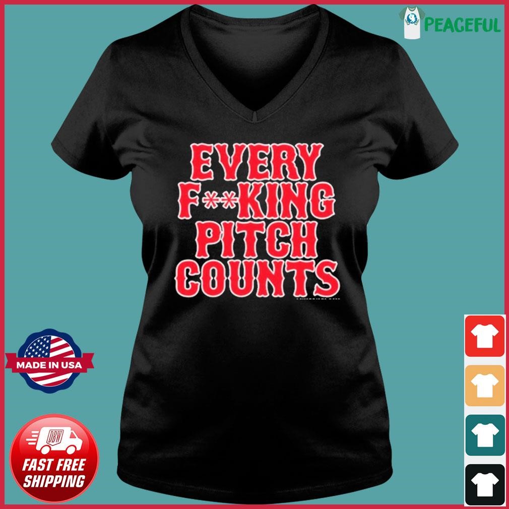 Alex Cora Every F*cking Pitch Counts Hoodie 