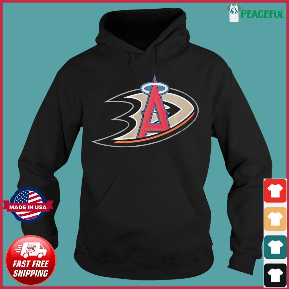 Anaheim Ducks and LA Anaheim Angels Logo Shirt, hoodie, sweater, long  sleeve and tank top