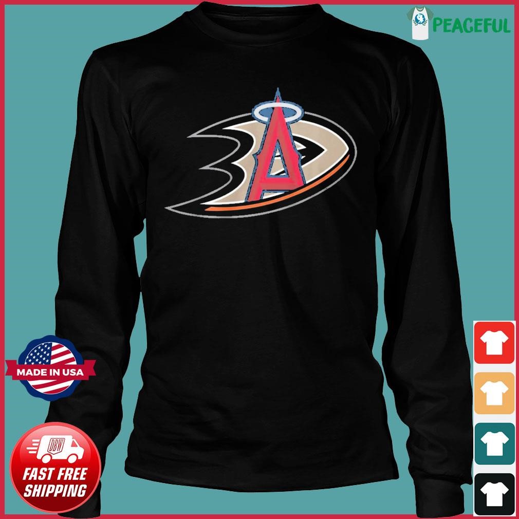 Anaheim Ducks and LA Anaheim Angels Logo Shirt, hoodie, sweater