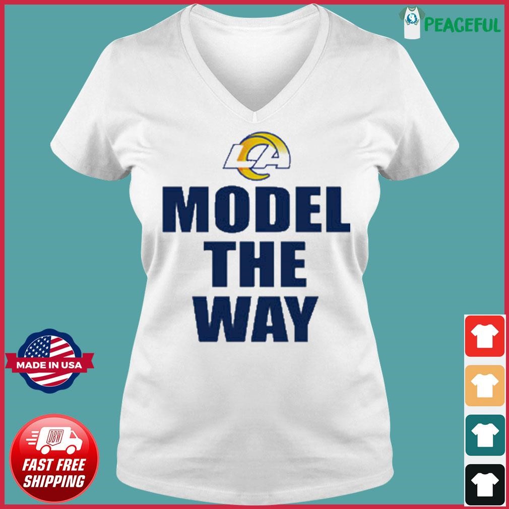 Official Andrew Siciliano Model The Way Los Angeles Rams Shirt