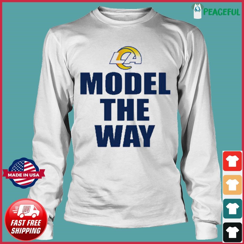 Eletees Andrew Siciliano Model The Way Los Angeles Rams Shirt