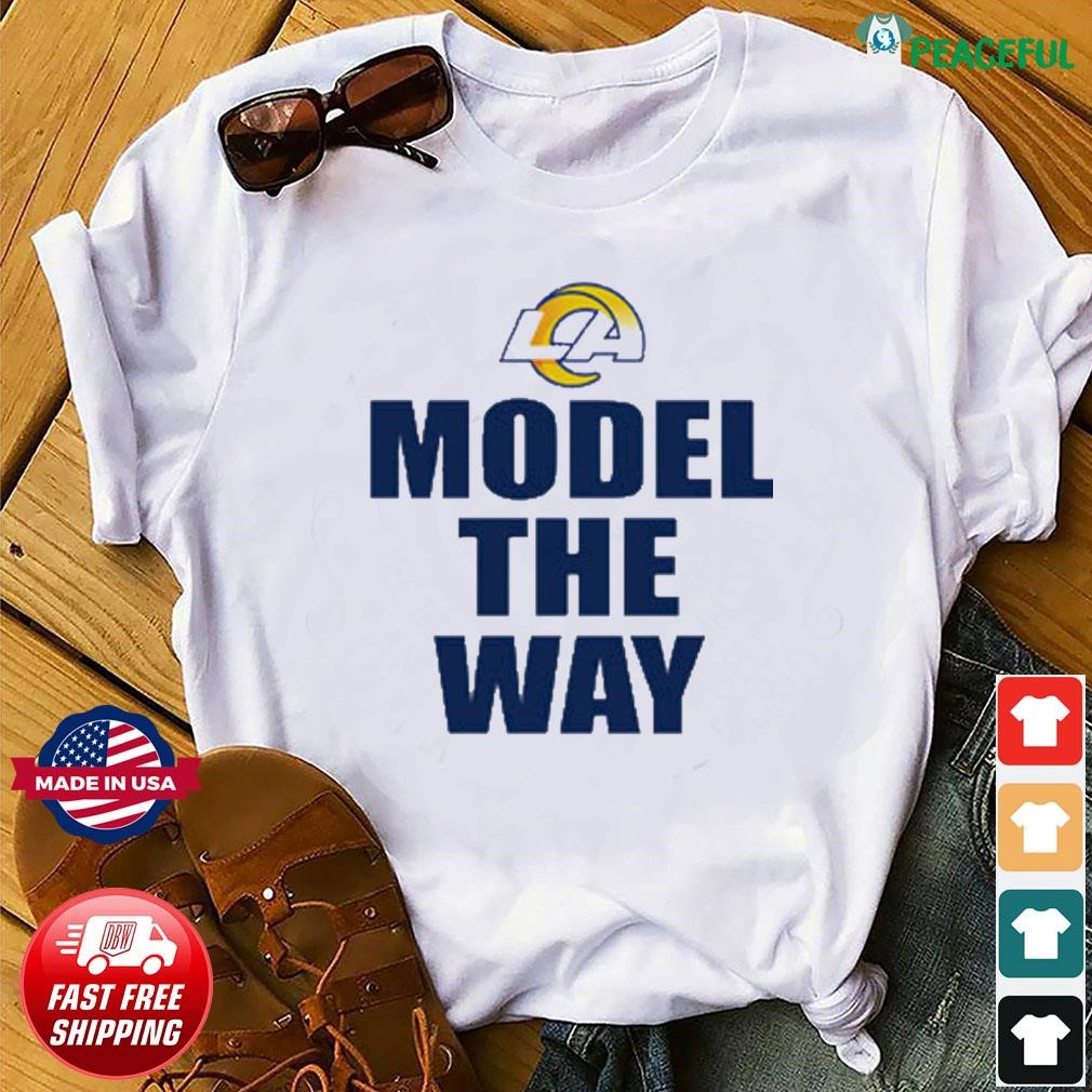 Eletees Andrew Siciliano Model The Way Los Angeles Rams Shirt