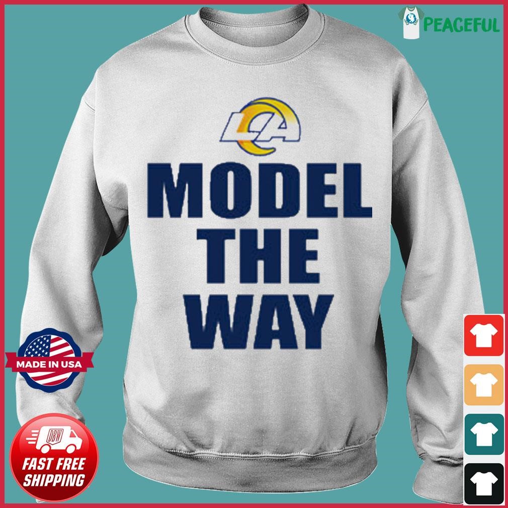 Andrew Siciliano Model The Way Los Angeles Rams Shirt, Custom prints store