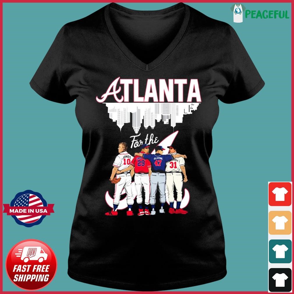 Atlanta Braves Win Players City Skyline Shirt, hoodie, sweater, long sleeve  and tank top