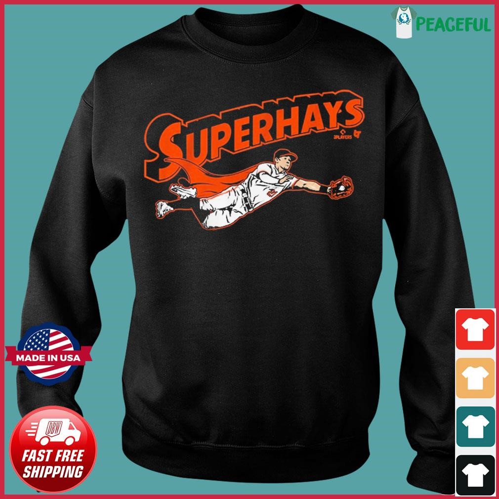 Austin Hays Baltimore Orioles Superhays logo shirt, hoodie, sweater, long  sleeve and tank top