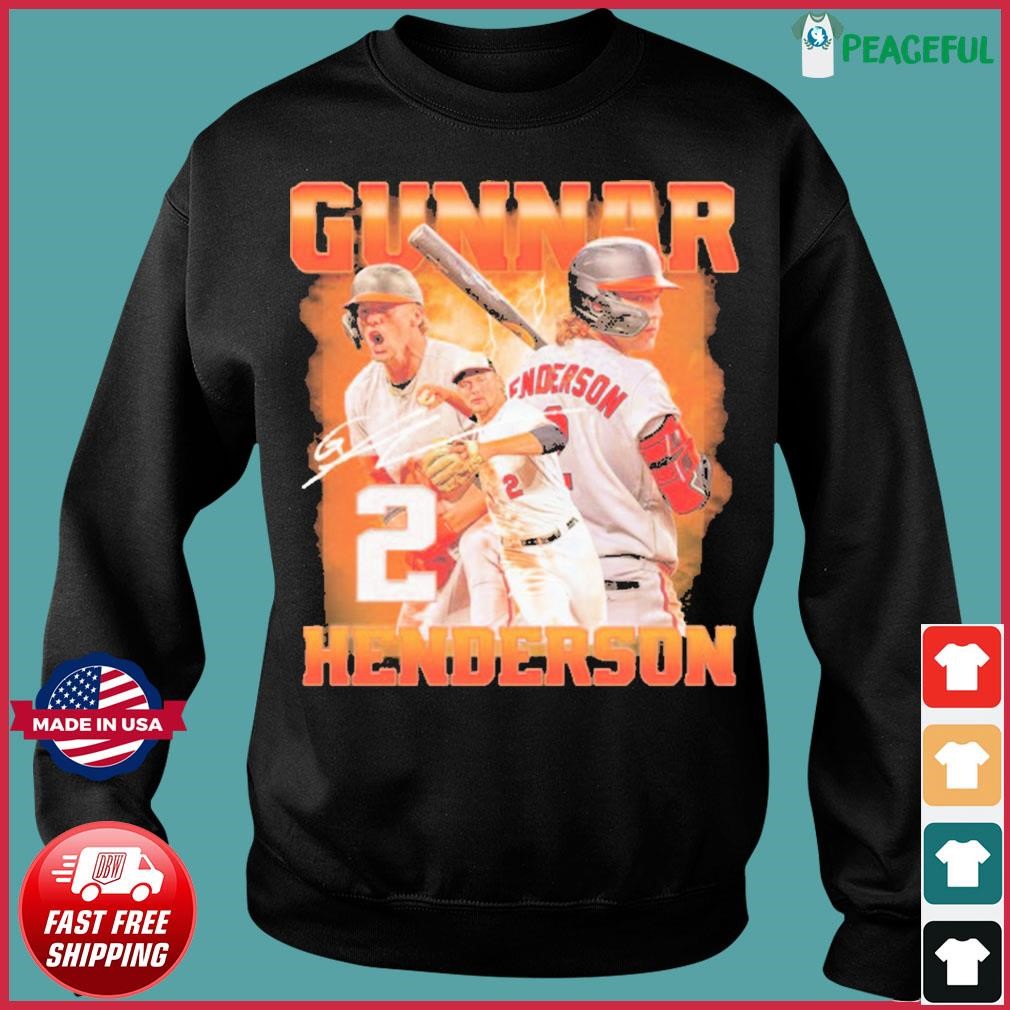 Baltimore Orioles Gunnar Henderson Signature Series Shirt, hoodie