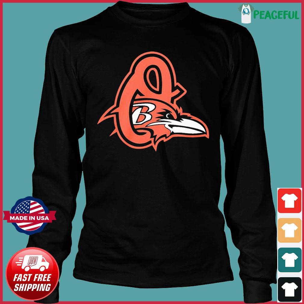 Top baltimore ravens and baltimore orioles bad birds of baltimore shirt,  hoodie, sweater, long sleeve and tank top