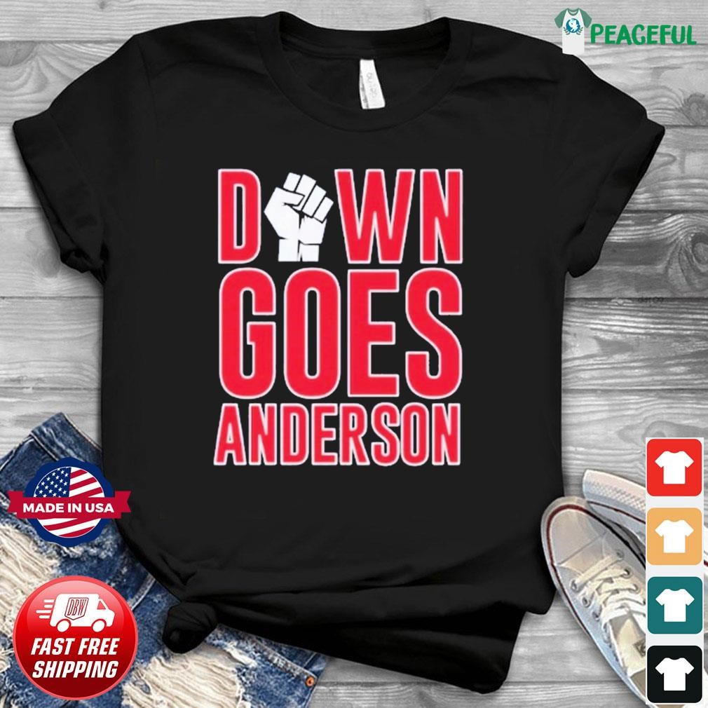 Down goes Anderson shirt: All you need to know about latest MLB apparel