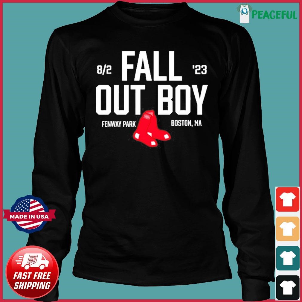 Boston Red Sox Fall Out Boy Fenway Park Boston Ma 8 2 23 Shirt, hoodie,  longsleeve, sweatshirt, v-neck tee