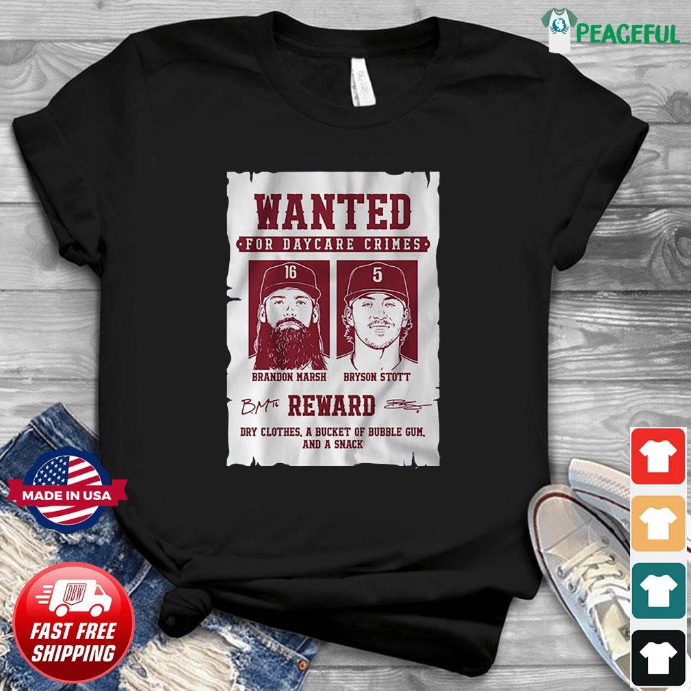 FREE shipping Brandon Marsh & Bryson Stott Daycare Comin' Philadelphia  Phillies MLB shirt, Unisex tee, hoodie, sweater, v-neck and tank top