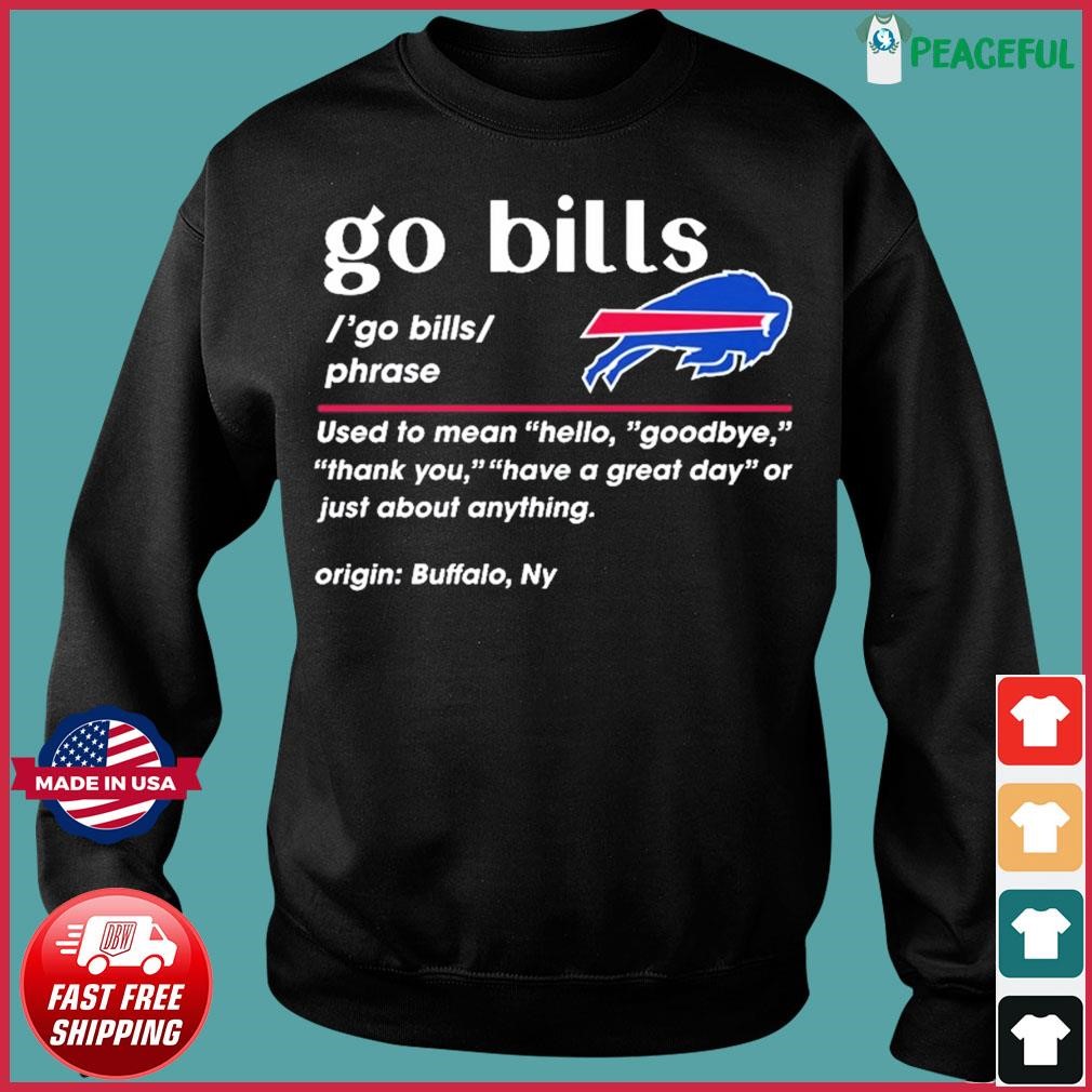 Go Bills definition shirt – Custom Buffalo Chic