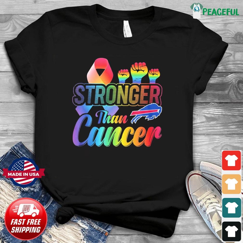 Official Nfl Buffalo Bills Stronger Than Cancer Shirt, hoodie, sweater,  long sleeve and tank top