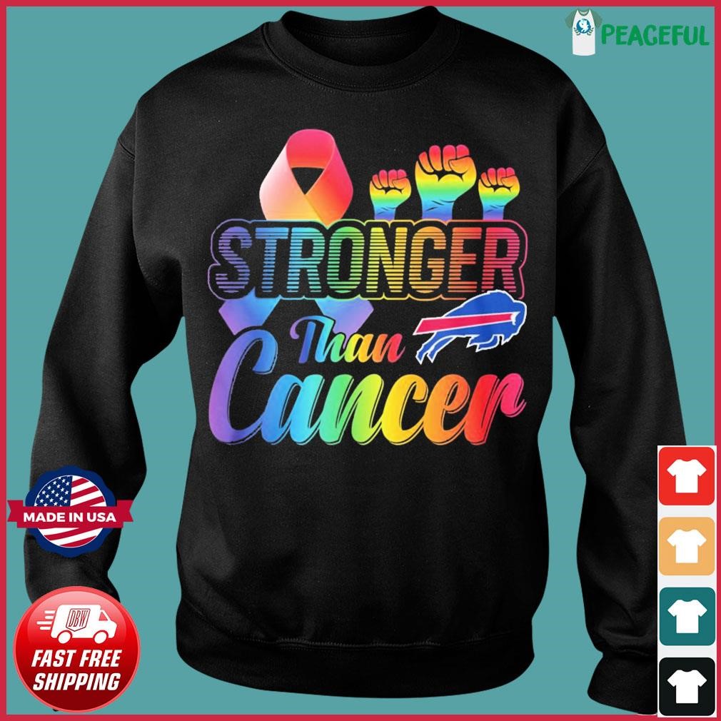 Official Nfl Buffalo Bills Stronger Than Cancer Shirt, hoodie, sweater,  long sleeve and tank top