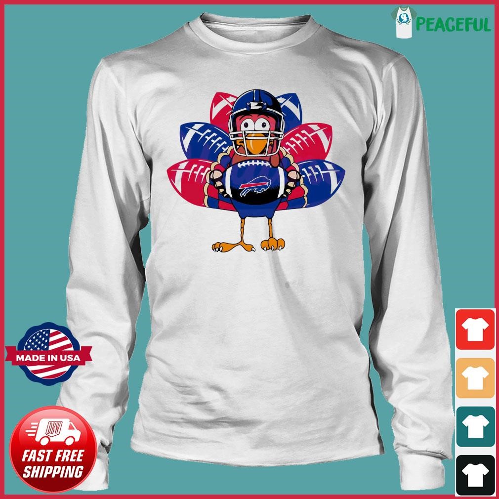 Buffalo Bills Turkey Thanksgiving Day Long Sleeve T-Shirt