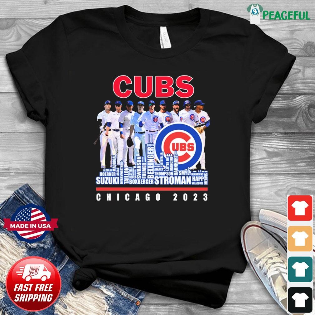 chicago cubs skyline shirt