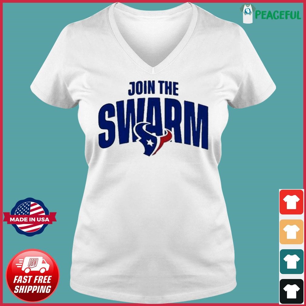 Join The Swarm Houston Texans shirt, hoodie, longsleeve, sweatshirt, v-neck  tee