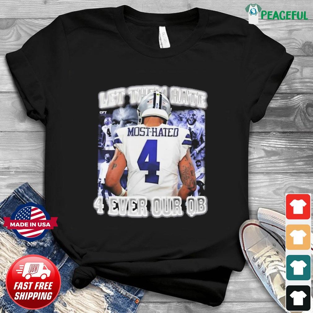 Number 4 Dallas Cowboys dak prescott shirt, hoodie, longsleeve, sweater