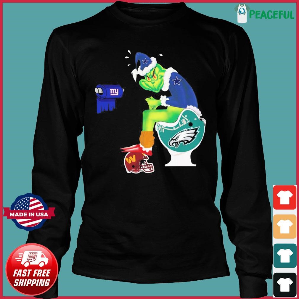 Dallas Cowboys Grinch Shitting On Philadelphia Eagles And Others Teams 2023  Shirt - Teespix - Store Fashion LLC