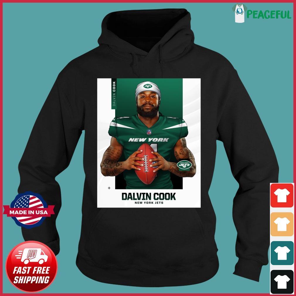 Official Nfl dalvin cook new york jets newest running back shirt, hoodie,  sweater, long sleeve and tank top