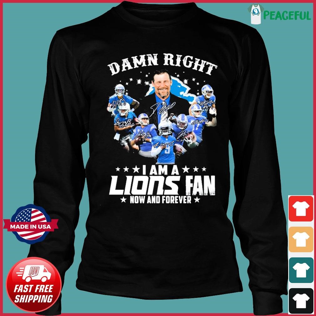 NEW Detroit Lions Funny Shirt If Being A Detroit Fan Was Easy Adult 2X