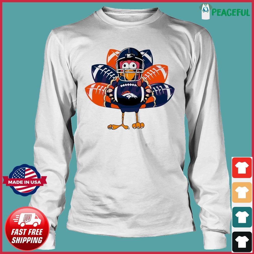 Denver Broncos Turkey Thanksgiving 2023 shirt, hoodie, sweater, long sleeve  and tank top