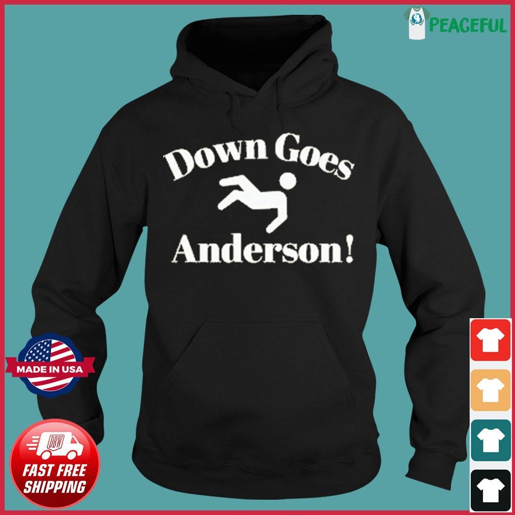 Jose Ramirez Down Goes Anderson Cleveland Guardians T-Shirt