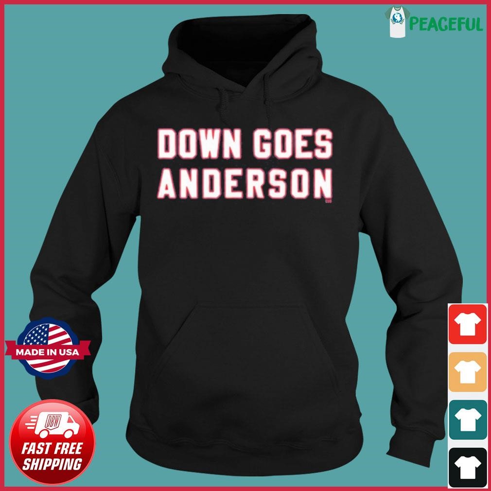 Official Let's box with jose ramirez down goes anderson T-shirt, hoodie,  tank top, sweater and long sleeve t-shirt