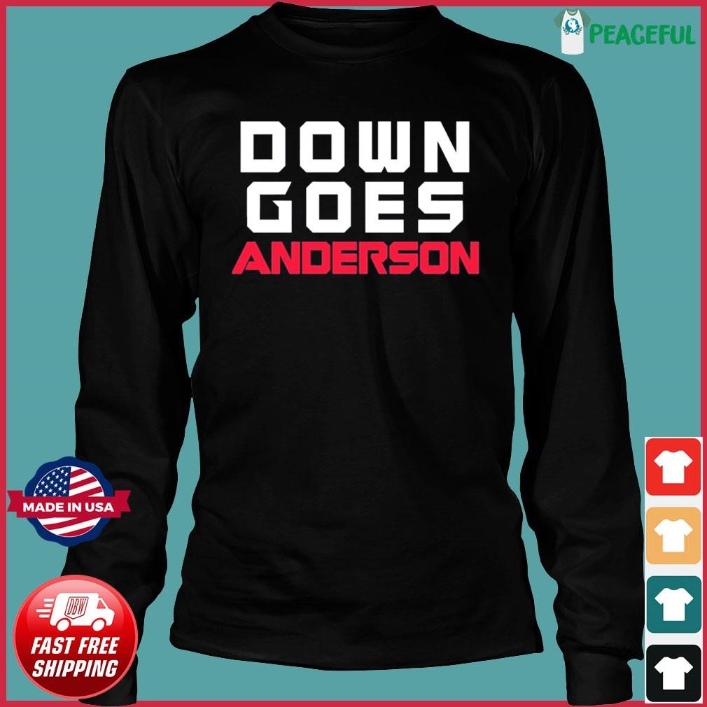 Jose Ramirez Fight Down Goes Anderson Funny Meme Shirt, hoodie