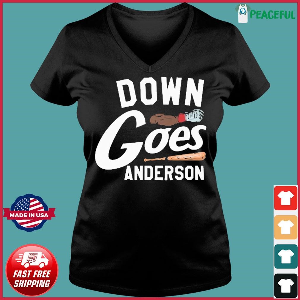 Down goes Anderson shirt: All you need to know about latest MLB