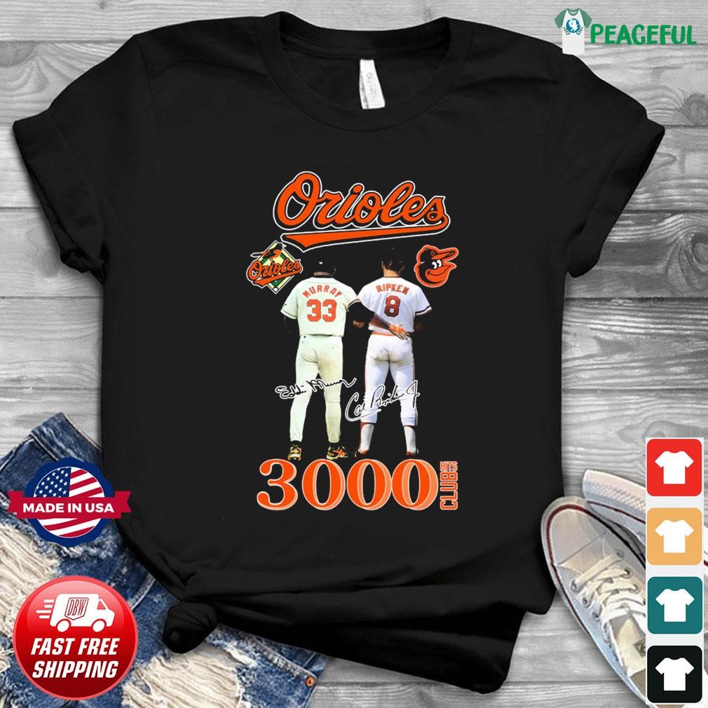 Eddie Murray And Cal Ripken Baltimore Orioles 3000 Club Hits
